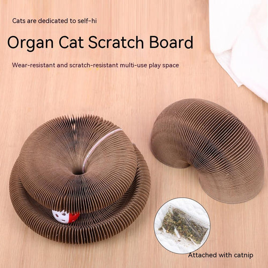 Magnetic Corrugated Cat Scratch Board