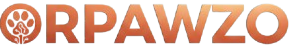 ORPAWZO logo with gradient design on a white background
